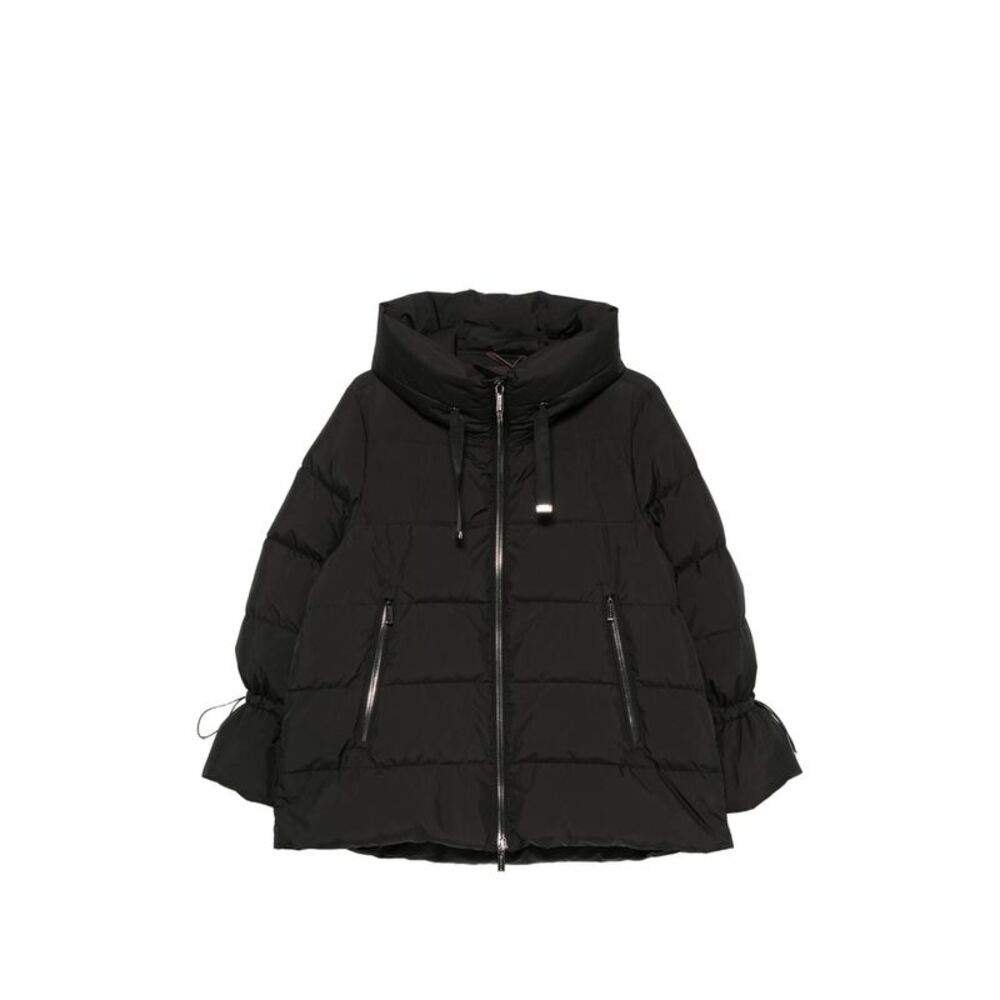Moorer Black Jackets - Puffer Jackets Women